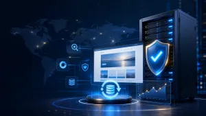 网站被篡改后静态 HTML 恢复与服务器维护示意图