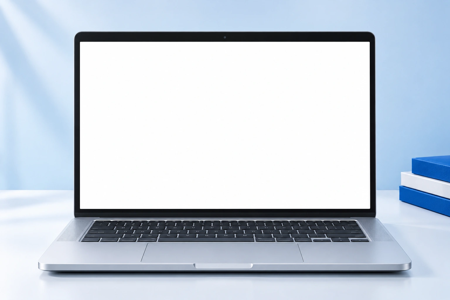 原创laptop展示场景，实际项目画面另用真实素材呈现