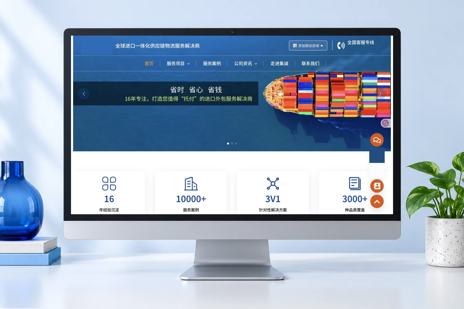 进出口服务网站维护:服务分类与安全检查配图
