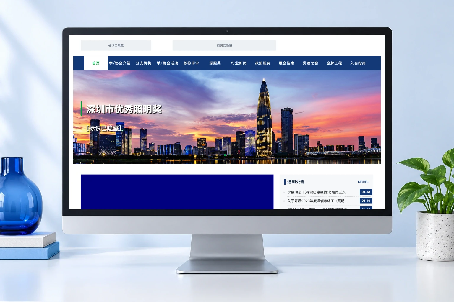 照明行业学会网站维护:访问故障与迁移后图片核对配图