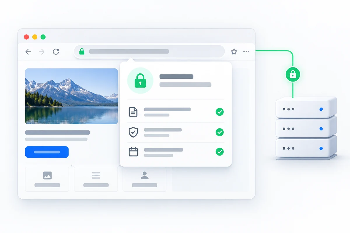 SSL 证书与 HTTPS 访问异常修复服务示意图