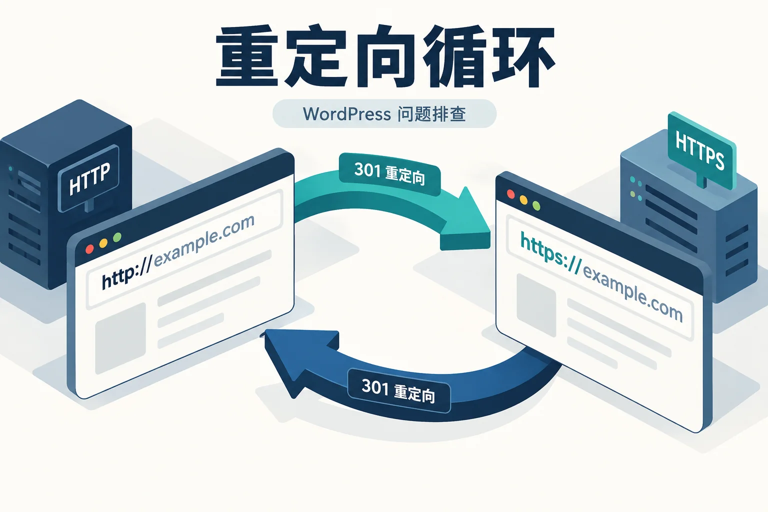 重定向循环排查示意图