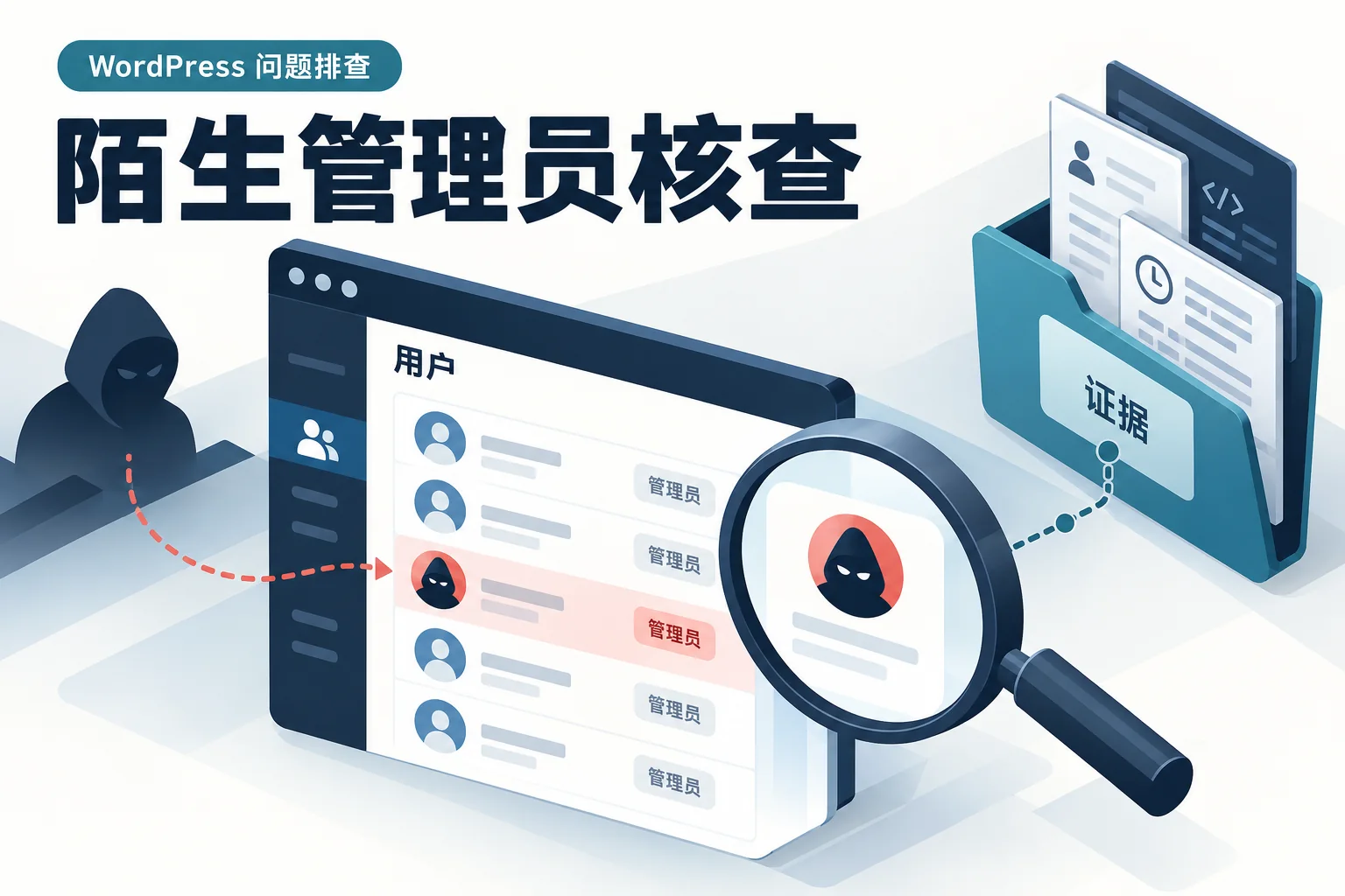 陌生管理员核查示意图